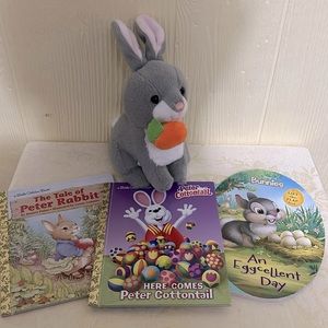 ❄️Little golden books and stuff bunny